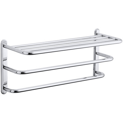 Revival Three-Tier Towel Wall Shelf