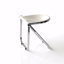 Chaise d'appoint pliante usagée Home Transparent Ins Retro Office Leisure