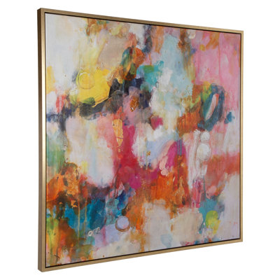 Uttermost A Colourful Mindset Framed Abstract Art