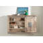 3 Piece Mango Solid Wood Tiered Shelf