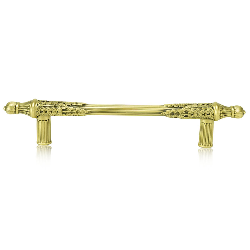 HAMPTON PULL 5” C TO C; FLORENTINE , Gold