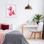 «Pink Balloon Dog», art de la giclée encadrée par Nataly White-111732897-107873128