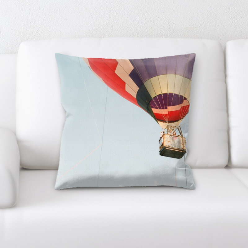 Microsuede Reversible Throw Pillow