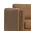 Causeuse Richard en cuir véritable avec pieds en bois massif-38007298-41902308-41902306