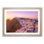 View of Santorini in Greece in Abstract - Picture Frame Graphic Art Print-55759559-55759558