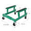 Chariot pour moteur de berceau 1500 lb, vert