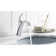 Alteo Single Hole Bathroom Faucet with Drain Assembly