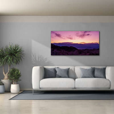  «Mort Valley Sunset» par Epic Portfolio, art mural 60 po x 30 po