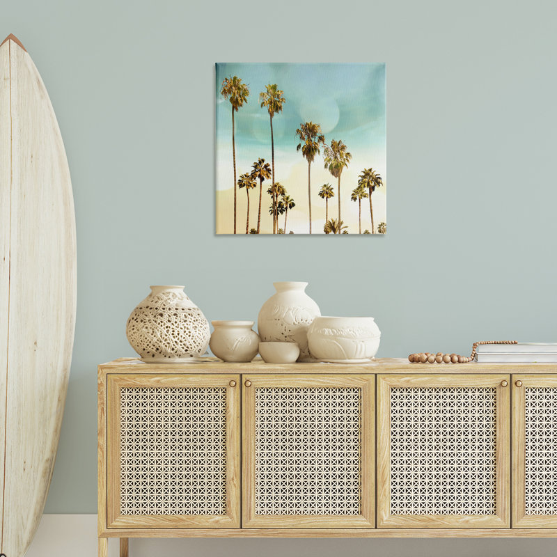 «Palm Tree Beach Sky» par Devon Davis, H 30 po x l 30 po