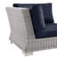Chaise de coin d'extérieur Modway Conway-713648508