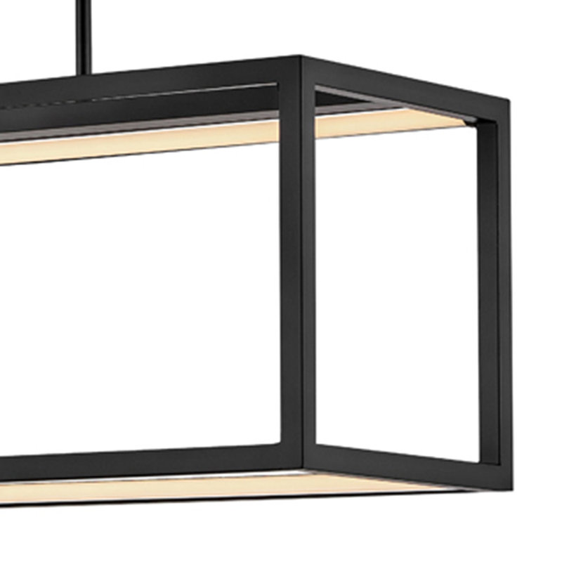 Onyx 44.5" Integrated LED Linear Chandelier