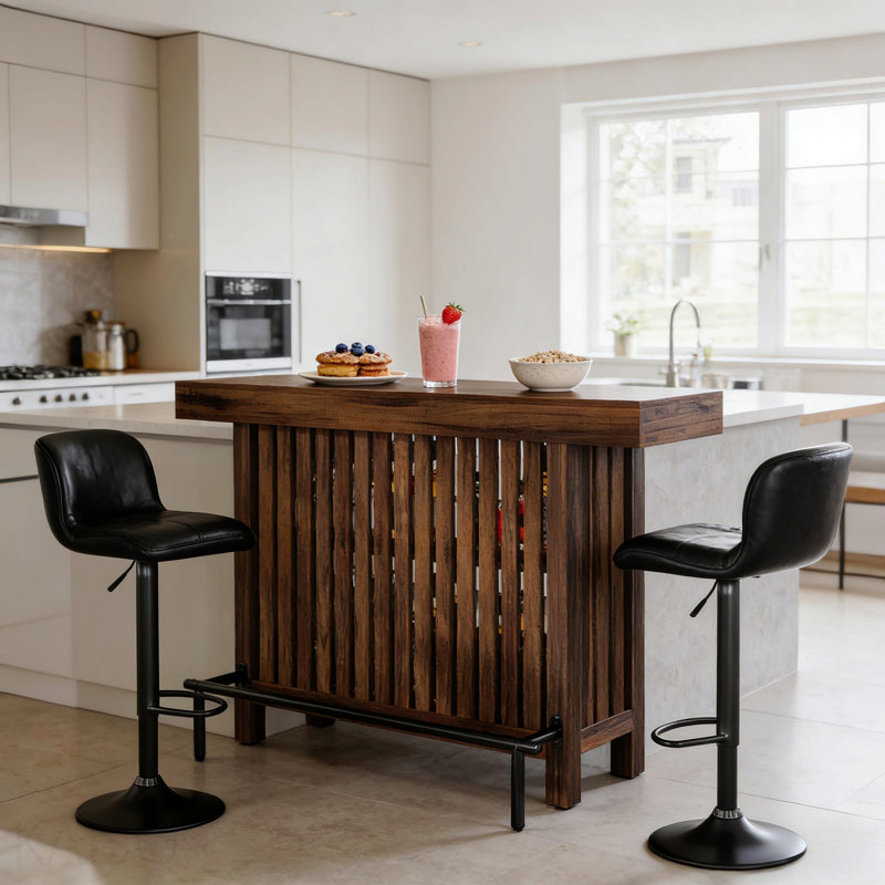 Chating Table  With Footrest,Bar Table,Dining Table,Kitchentable