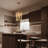 4-Light Wagon Wheel Chandelier with Glass Shades-1892324420