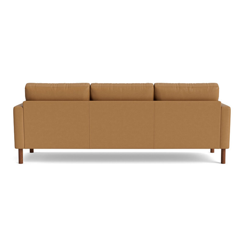 Laguna Leather Sofa (95"), Leather - Butterscotch