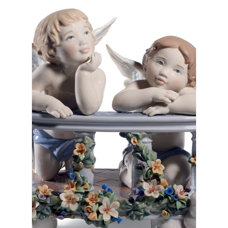 Celestial Balcony Angels Figurine