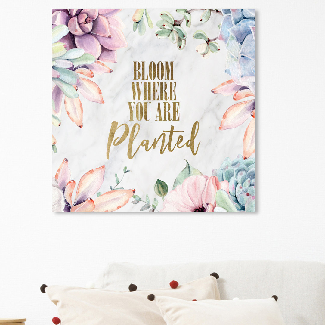 Where You are Planted - Graphic Art Print