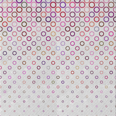 Tapis gris / rose à pois