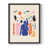 Black Single Picture Framed