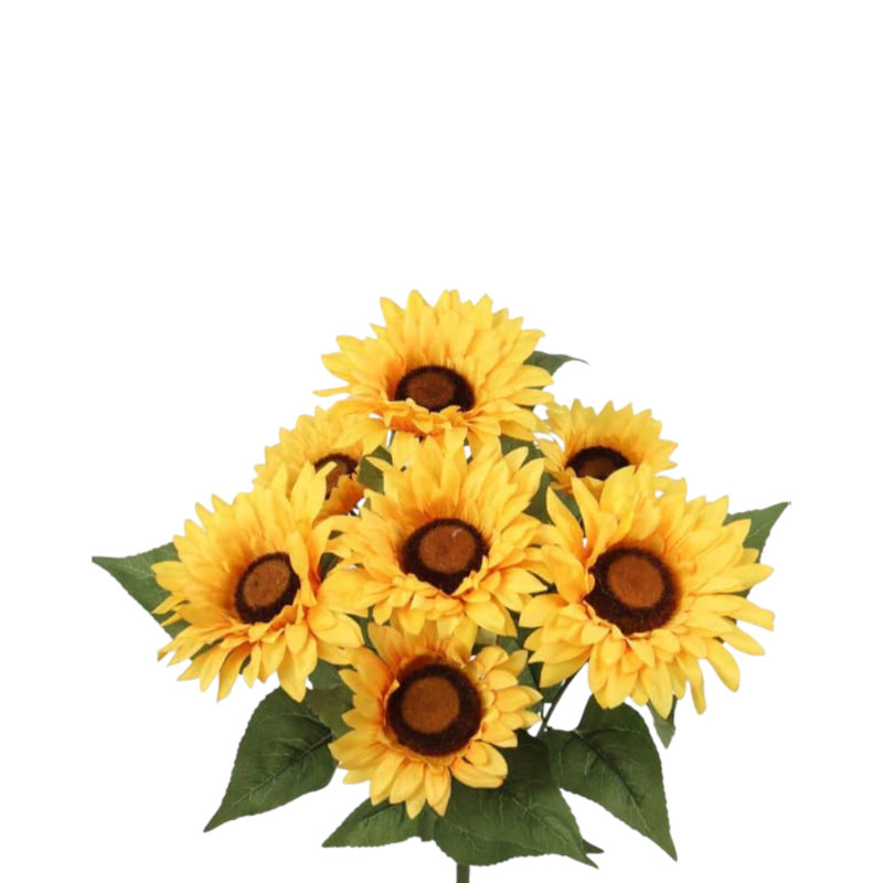 21" Sunflower Bush - 4 Pack