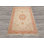 6'7''x9'11'' Hand Knotted Wool & Silk Ivory Traditional Rug