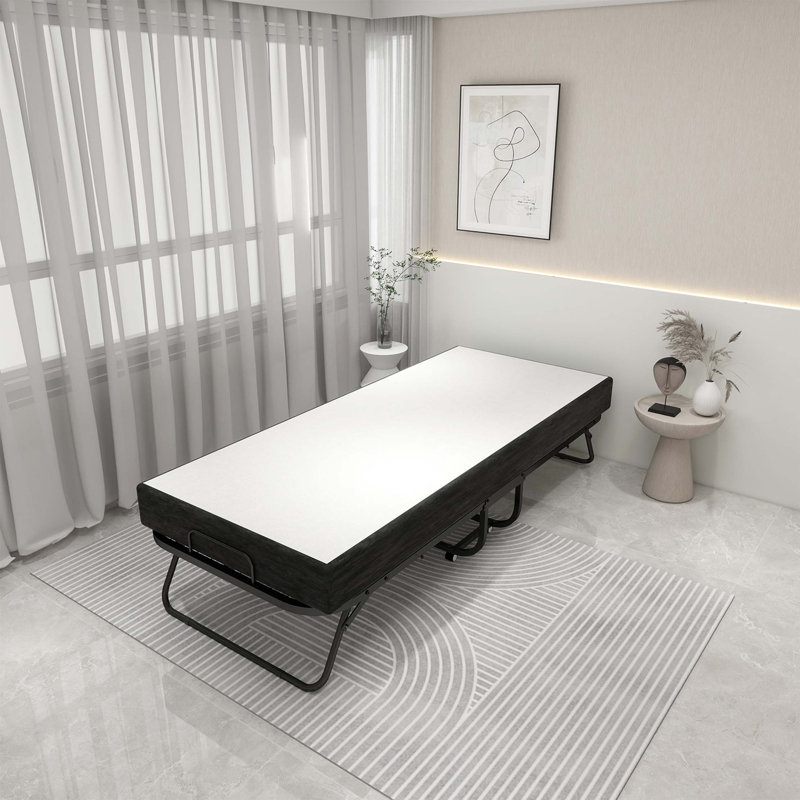 Lit pliant Deluxe Diplomat - avec un luxueux matelas en mousse à mémoire de forme et une structure robuste