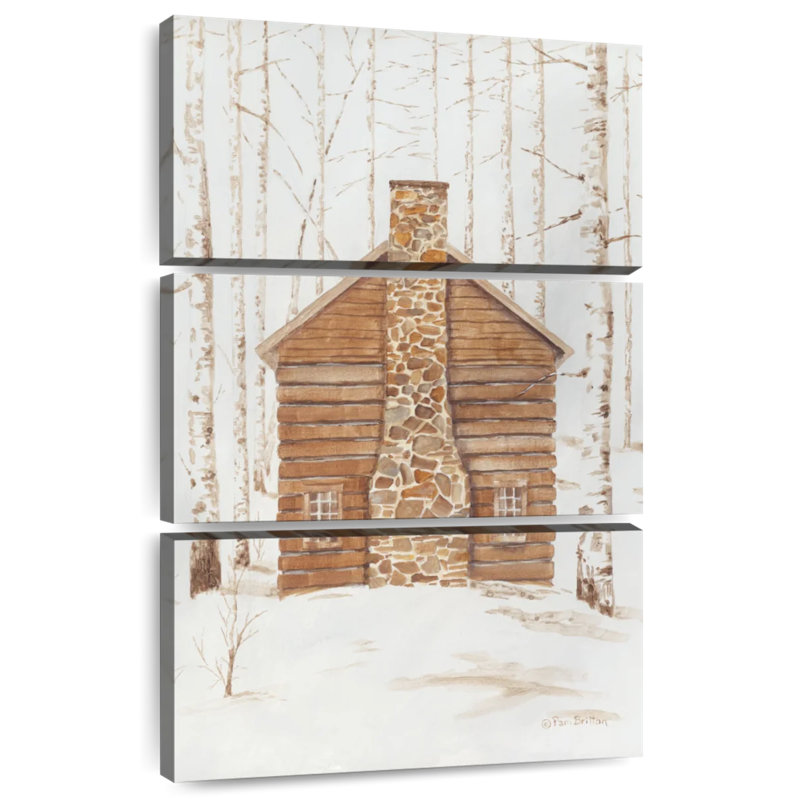 Lilie Wintery Cabin, H 50 po x l 32 po