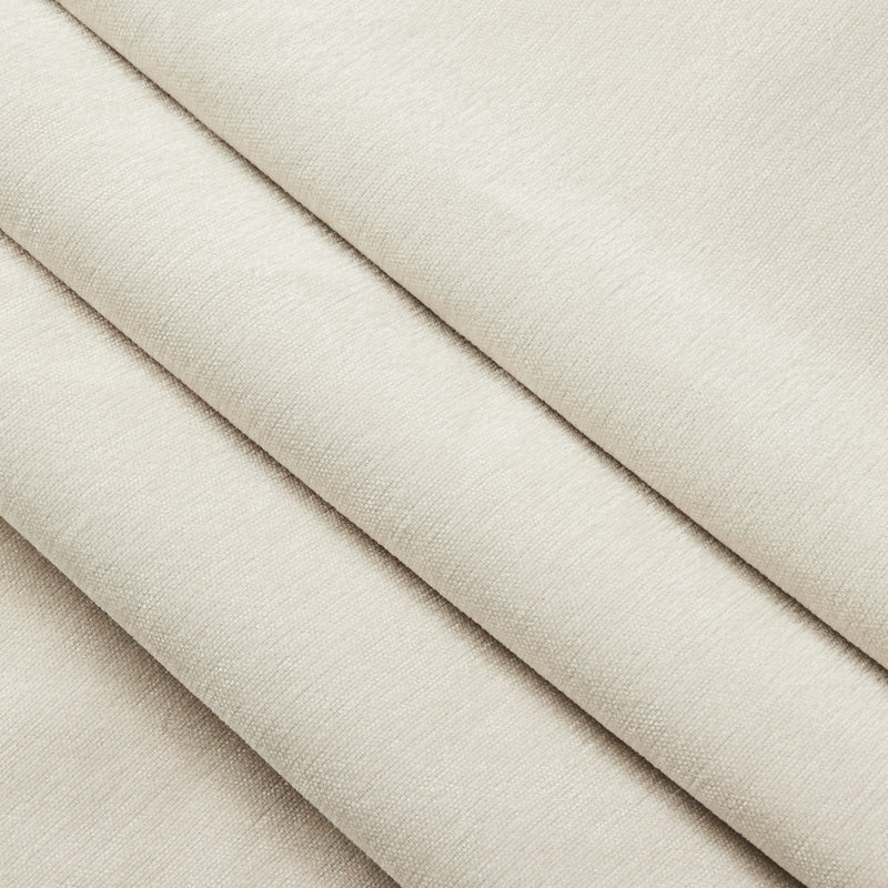 Chenille confortable en crème 3 avec 3 repose-pieds pour le salon, repose-pieds, tissu, détente et élégance