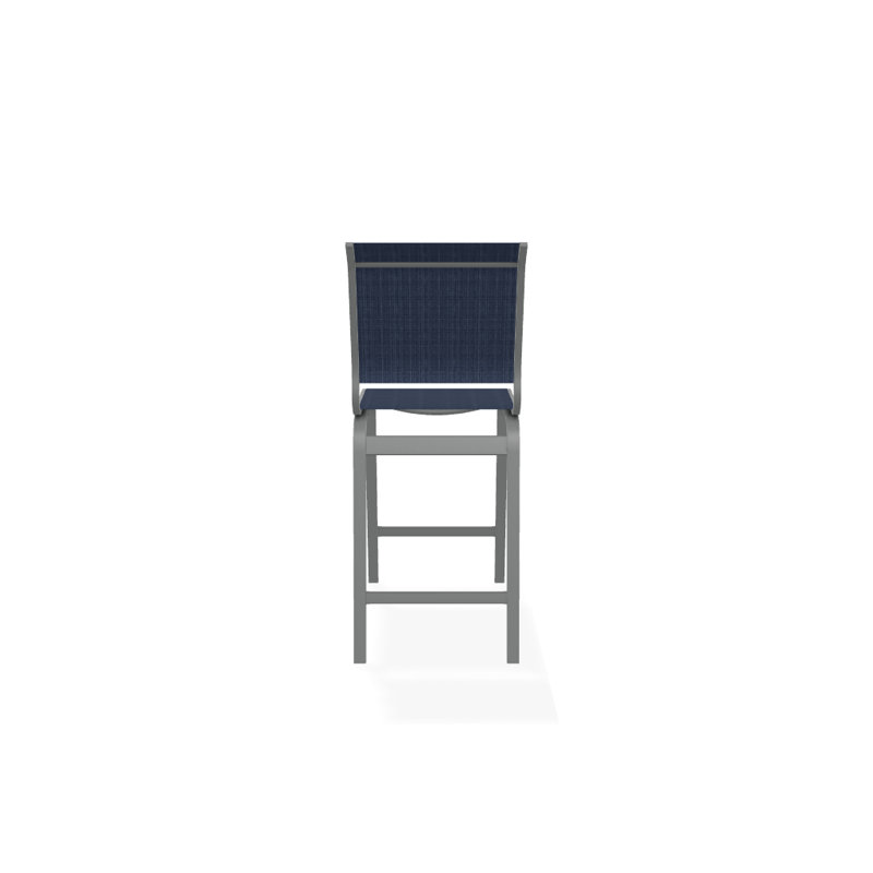 Tabouret de bar 26 po Holna, Graphite texturé, Mavi