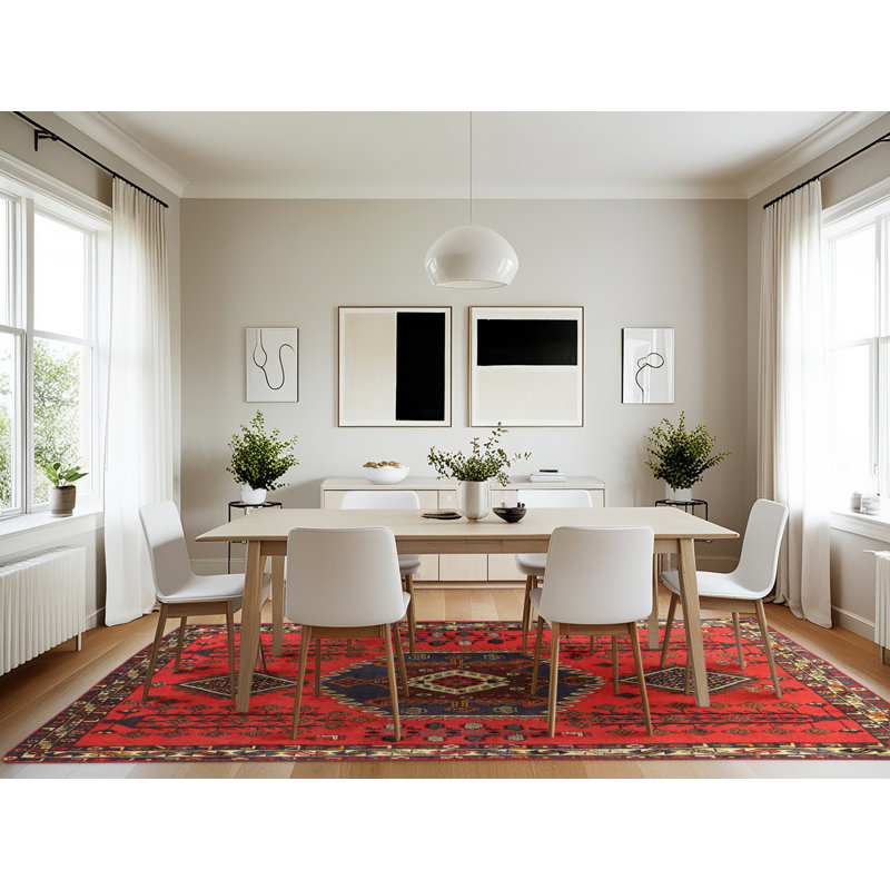 Oriental Indoor Rug, Rectangle 7' x 10'