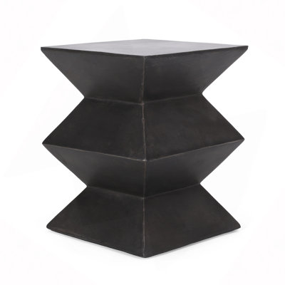 Patio/Outdoor Lightweight Concrete Side Table