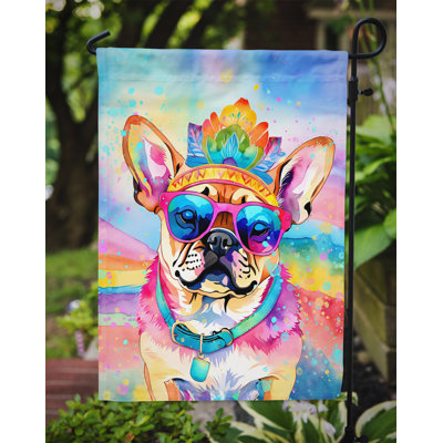 Hippie Dawg Garden Flag