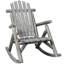 Chaise berçante Alverta Grey Wood-121534188