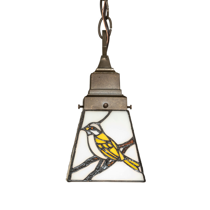 5" Square Backyard Friends Mini Pendant