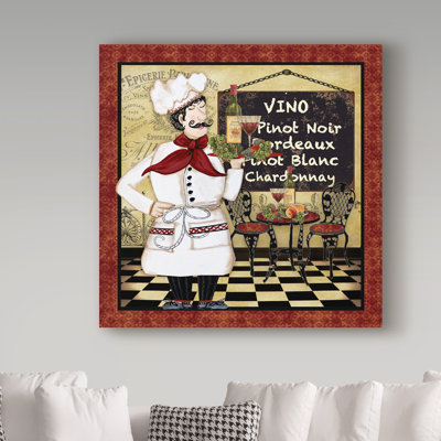 Deagen Bistro Chef 5, impression sur toile tendue