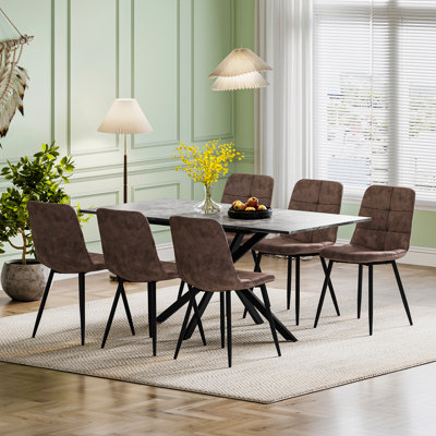6 - Person Drop Leaf Dining Set