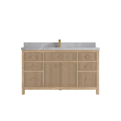 60'' Single Bathroom Vanity with Top