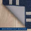 Tapis touffetés à deux lignes Nautica