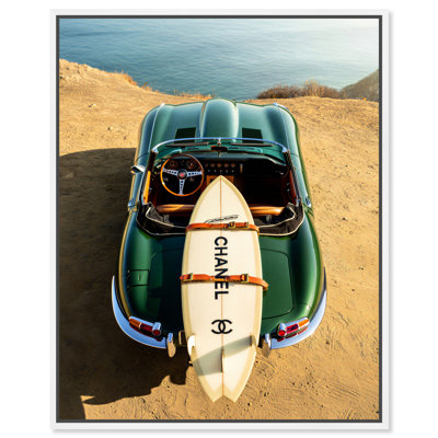 Board On Jaguar Print by Oliver Gal
