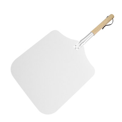 FixtureDisplays Stainless Steel 14'' Pizza Peel