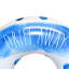 Rae Dunn 48" Ring Float - Indigo Polka Dot Pattern