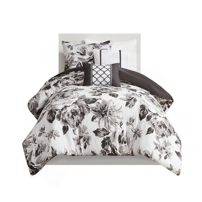 Twin/Twin XL Floral Print Comforter Set