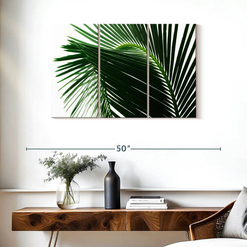 Feuilles de palmier Harnek, H 24 po x l 38 po
