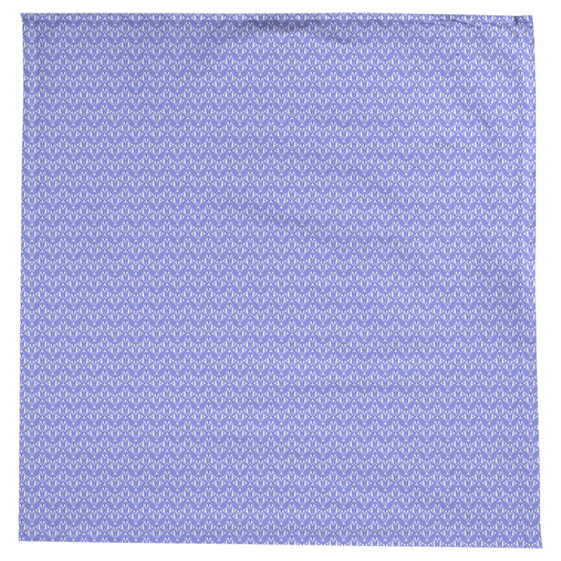 Nappe art déco Leffel, Bleu