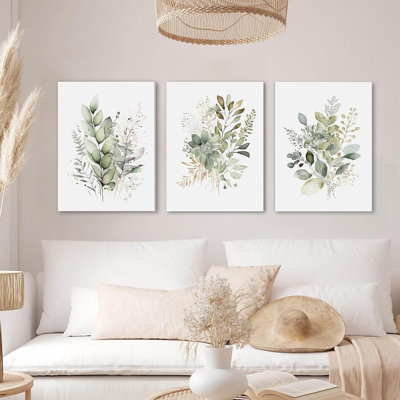 3 Piece Wrapped Canvas Print