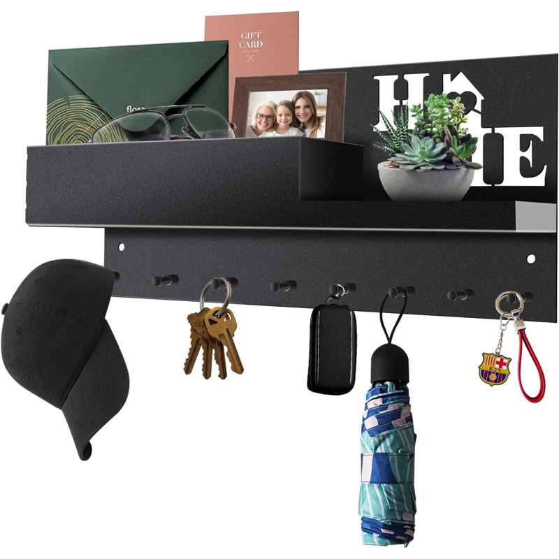 Meliton Stainless Steel Wall Organizer