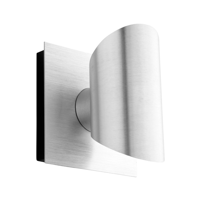Applique murale d'extérieur à DEL intégrée Amaryl, Aluminium brossé
