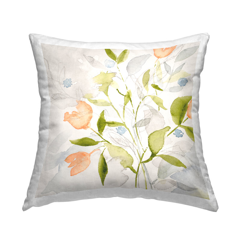Coussin Peach Blooms