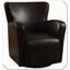 Fauteuil club pivotant à oreilles pour un confort élégant
