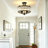 Elonso 4 - Light Crystal Flush Mount Ceiling Light-1527231584