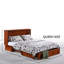 Grand lit escamotable avec rangement et ports de charge-73317644